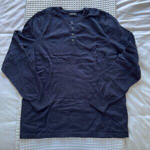 Men's Naadam Cotton Casmere Long Sleeve Henley